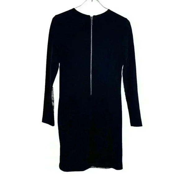 Michael Michael Kors Black Gray Python Print Bodycon Dress Size 2 - Picture 2 of 6